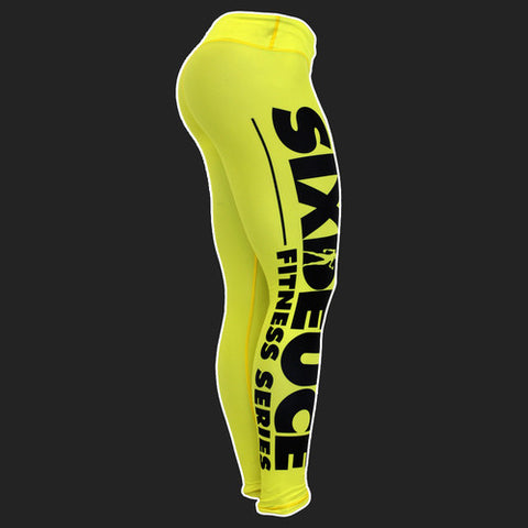 Fitness Series Legging - Yellow