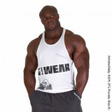 G!WEAR Stringer Tank Top- White