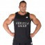 New York Mesh Tank Top-Black