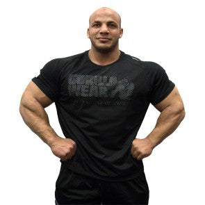 Memphis Mesh T-Shirt- Black