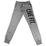 Original Womens Jogger Sweat Pants- Heather Grey