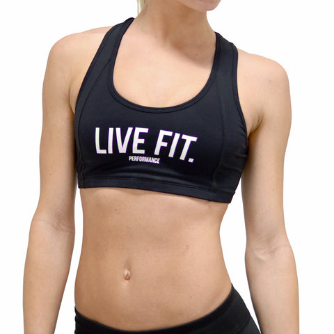 Pro Sports Bra-Black